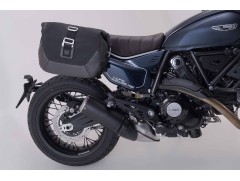 Бічні мотосумки LEGEND Black Edition з кріпленнями для Ducati Scrambler Icon (23-25)